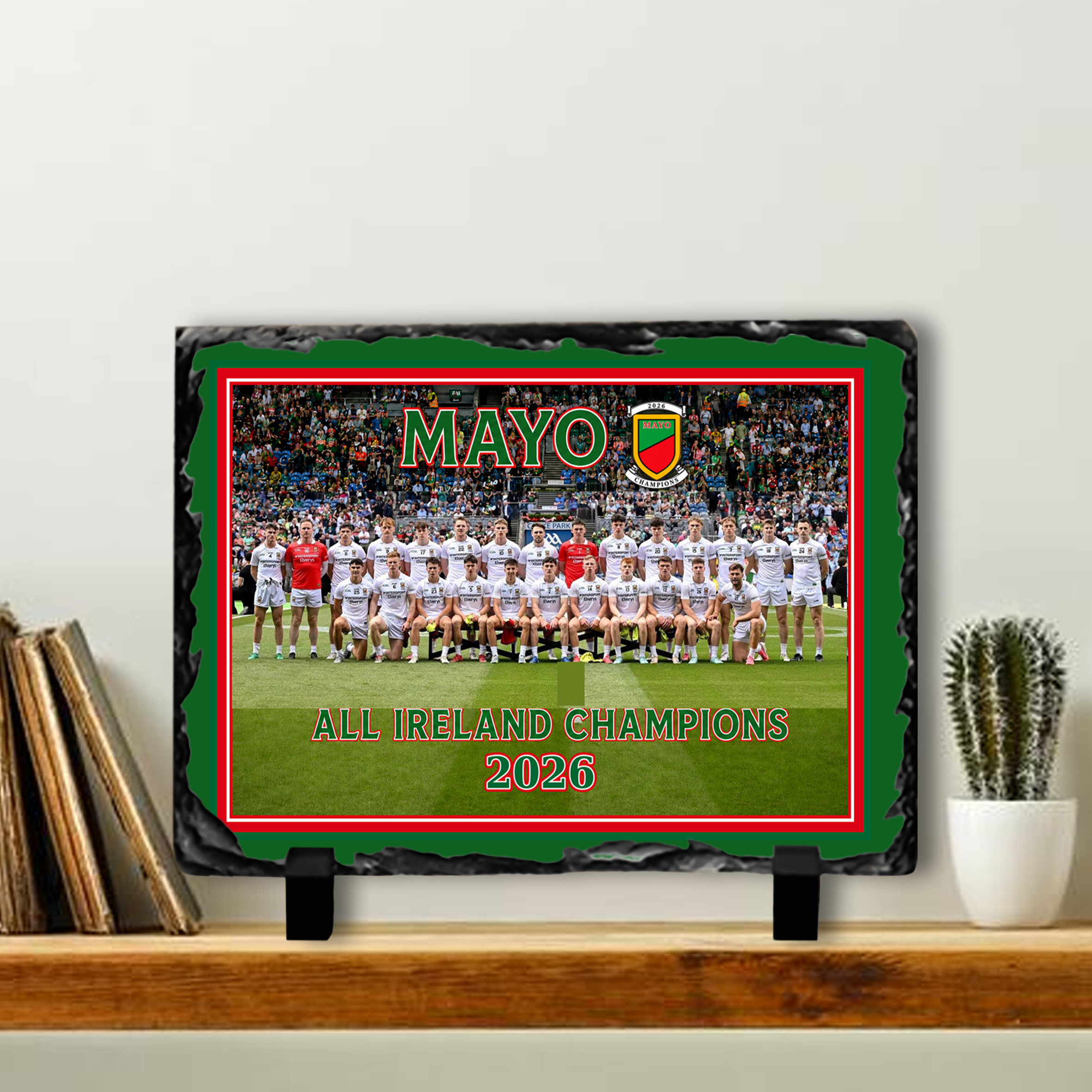 Slate Tile - Mayo All Ireland Champions 2026