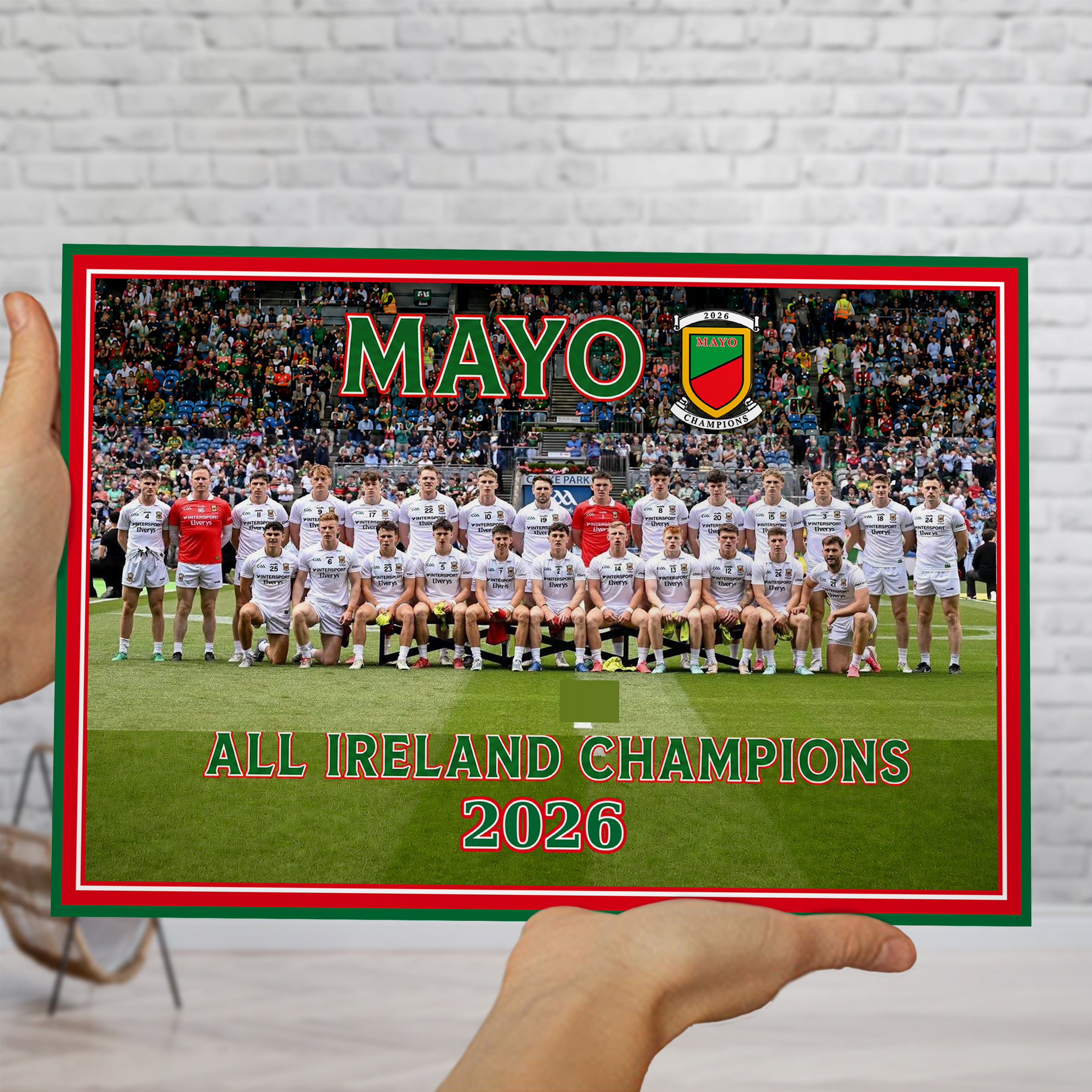 Wall Decor - Mayo All Ireland Champions 2026